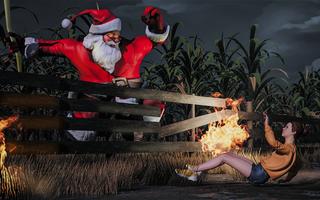 Scary Santa Christmas Night 3D screenshot 2