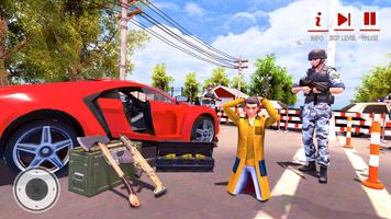 Border Patrol Police Force Simulator- Cop Games Ekran Görüntüsü 2