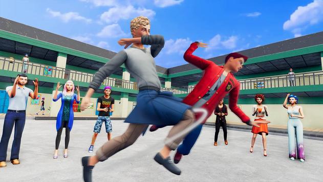 Gangster High School Boy Simulator- School Games screenshot 3