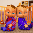 Real Mother Life Simulator- Twins Care Games 2021 icône