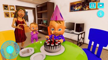 Real Mother Life Simulator- Twins Care Games 2021 capture d'écran 1