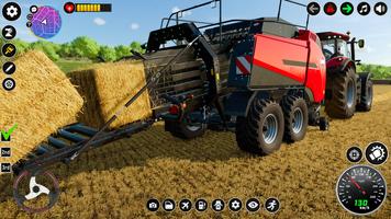Animal farm tractor sim game captura de pantalla 3