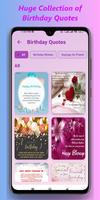 Birthday Frames & Quotes 스크린샷 2