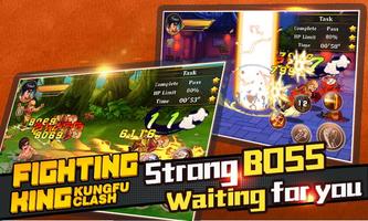 Fighting King:Kungfu Clash Game Offline اسکرین شاٹ 1