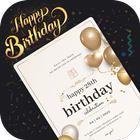 Birthday Invitation Card Maker biểu tượng