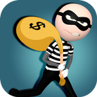 Tiny stickman thief crime simulator 2019 icône