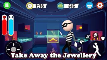 Tiny stickman thief crime simulator 2019 capture d'écran 3