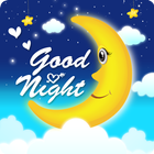 Icona Good Night Photo Text Frame