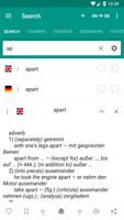 English - German dictionary ポスター