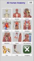 3D Bones and Organs (Anatomy) Plakat
