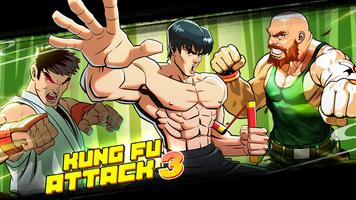 Karate King vs Kung Fu Master - Kung Fu Attack 3 โปสเตอร์