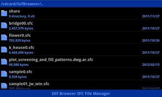 SXF Browser for Android capture d'écran 3