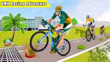 Ciudad Ciclo Racing: Bicicleta Poster