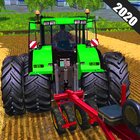 Drive Tractor Cargo Transport Farmer Games 2020 icône