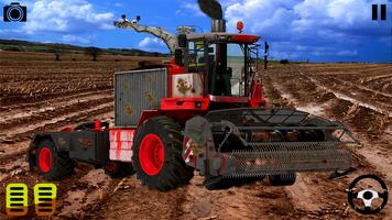 Tracteur lourd Crago agricole Affiche