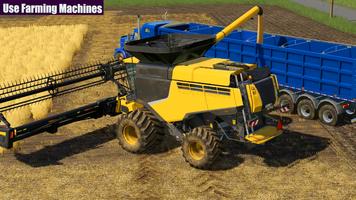 Tracteur Simulateur de conduite Jeux 2021:Farmings Affiche