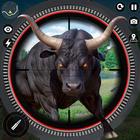 Wild Deer Animal Hunting Games أيقونة