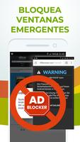 Free Adblocker Browser - Adblock & Popup Blocker captura de pantalla 1