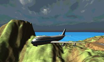 برنامه‌نما 3D Airplane Flight Sim عکس از صفحه