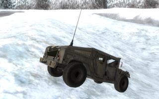 Army 4x4 Snow Driving 3D capture d'écran 3