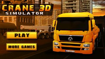 Crane Parking Simulator 3D Affiche