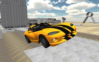 Drift Car 3D Poster