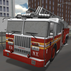 Fire Truck Driving 3D icône