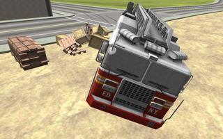 Fire Truck Driving 3D ảnh chụp màn hình 3