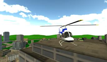 City Helicopter Plakat