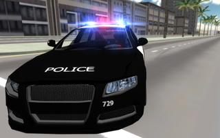 Police Car Drift 3D Plakat