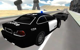 Police Car Drift 3D capture d'écran 1