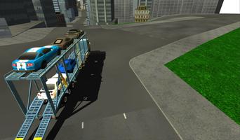 Car Transporter Truck Driving capture d'écran 1