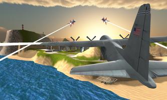 Bomber Plane Simulator 3D スクリーンショット 2