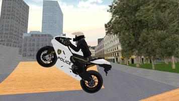 Police Motorbike Simulator 3D capture d'écran 1