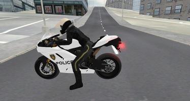 Police Motorbike Simulator 3D capture d'écran 2
