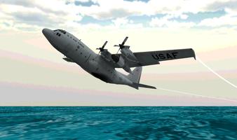 Flight Sim: Transport Plane 3D captura de pantalla 1