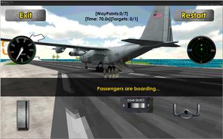 Flight Sim: Transport Plane 3D स्क्रीनशॉट 3