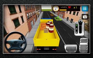 Truck Parking 3D capture d'écran 1