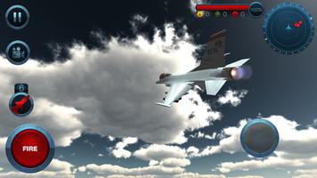 Jet Plane Fighter City 3D Ekran Görüntüsü 3