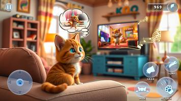 悪い猫シム: おばあちゃんにいたずら スクリーンショット 2