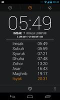 Malaysia Prayer Times Poster