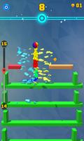 Rise Up Switch Color Ladder Jump Smasher 2019 captura de pantalla 1