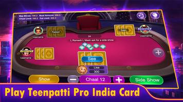 Teenpatti Pro India Card capture d'écran 2