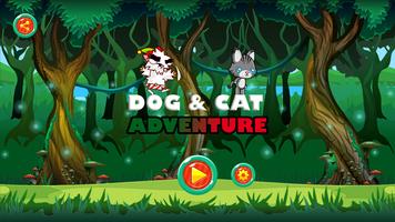 Slots 888 Cat and Dog Plakat