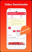Video Downloader for Facebook, Instagram, & TikTok ポスター