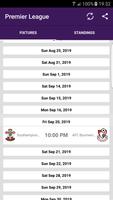 Soccer EPL Calendar imagem de tela 2