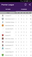 Soccer EPL Calendar imagem de tela 3