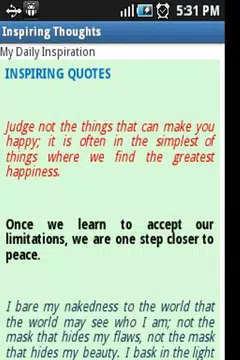 Screenshot 3 for My Daily Inspiration