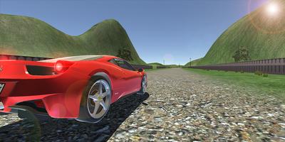 Jeux voiture Racing 3D-City Affiche
