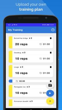 My Training - personal trainer, timer, WOD 截图 3